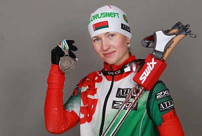 Дарья Домрачева празднует 30-летие